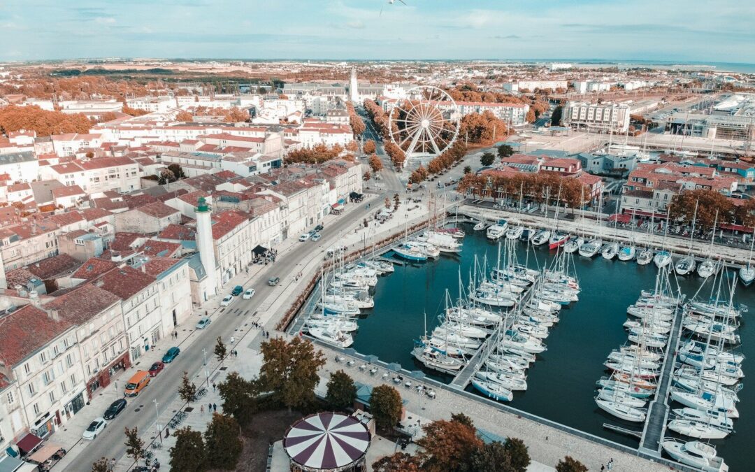 aerial view of city buildings during daytime